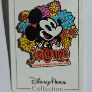 Disney Parks Mickey Mouse Epcot Mexico Pin New A6S6B4B1
